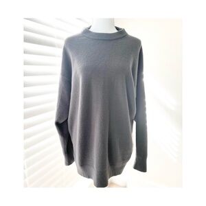 Wilfred Slate Gray Cowl Neck Sweater
